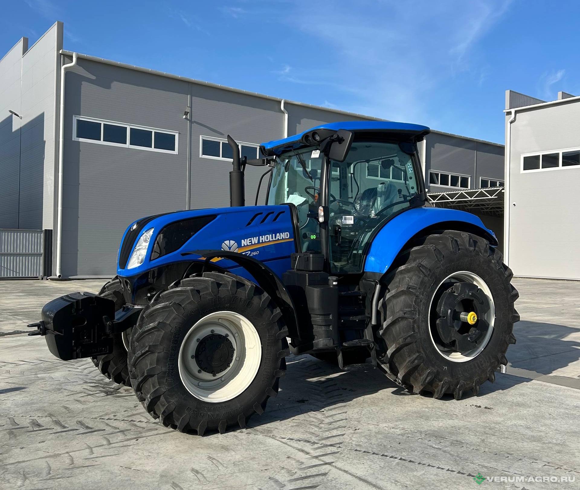 Колесные тракторы - NEW HOLLAND T7.260 