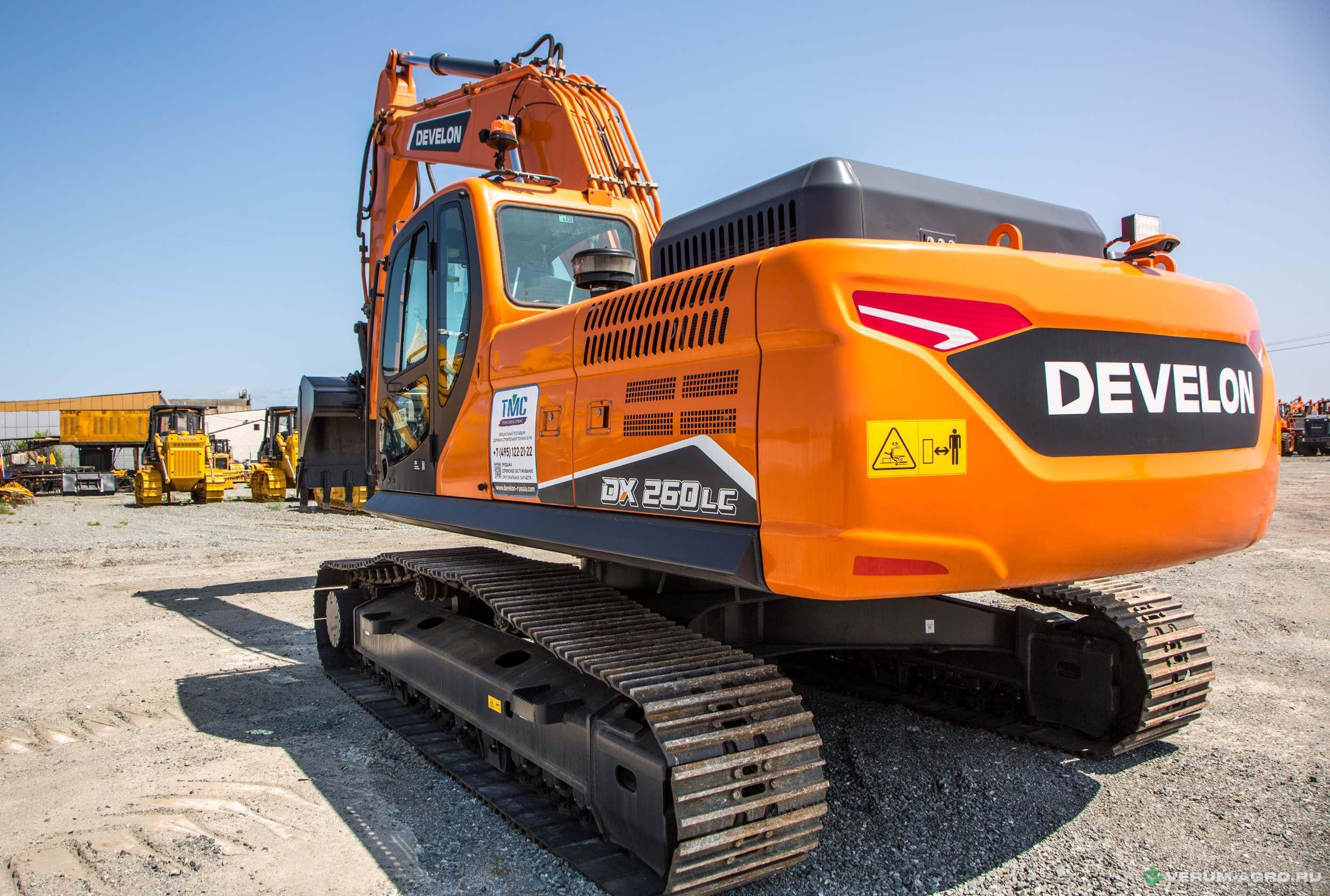 Экскаваторы - DEVELON DX260LC-7M Гусеничный