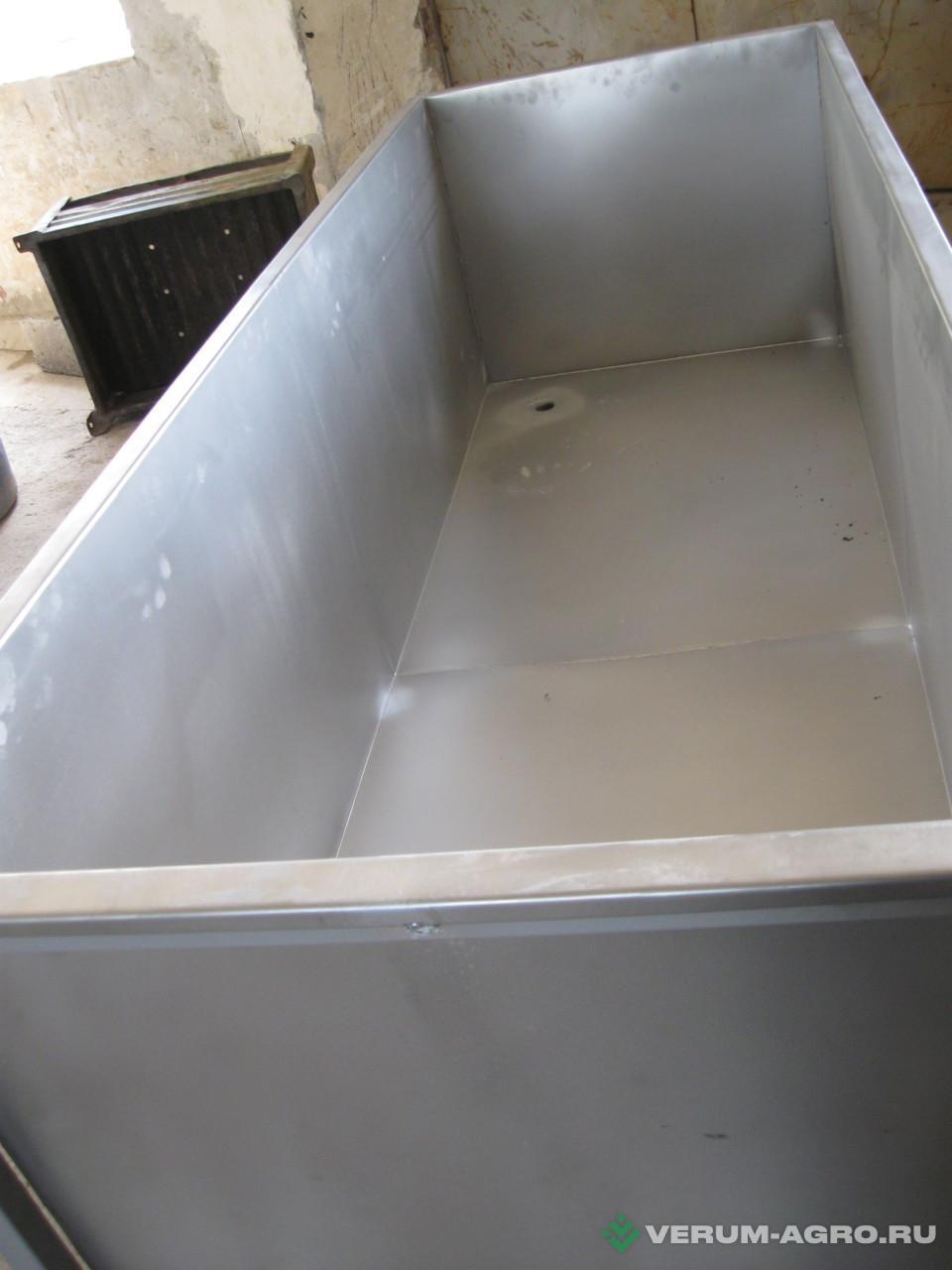 Оборудование для мясопереработки - ПОЛИПРОМ ВАННА МОЕЧНАЯ 1 СЕКЦ. (КОМБ.) 
