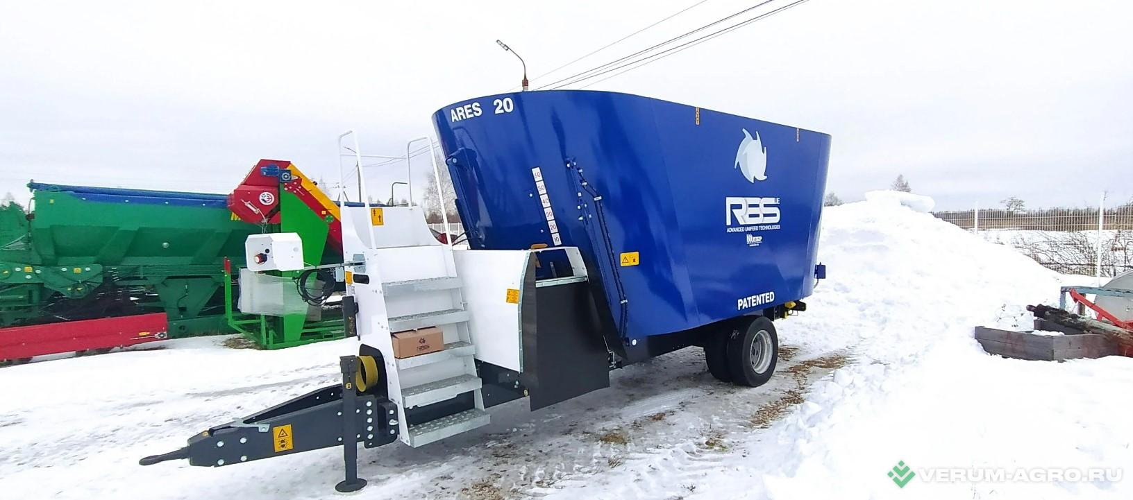 Прочее - RBS ARES 2, 20 м3, смеситель-кормораздатчик 