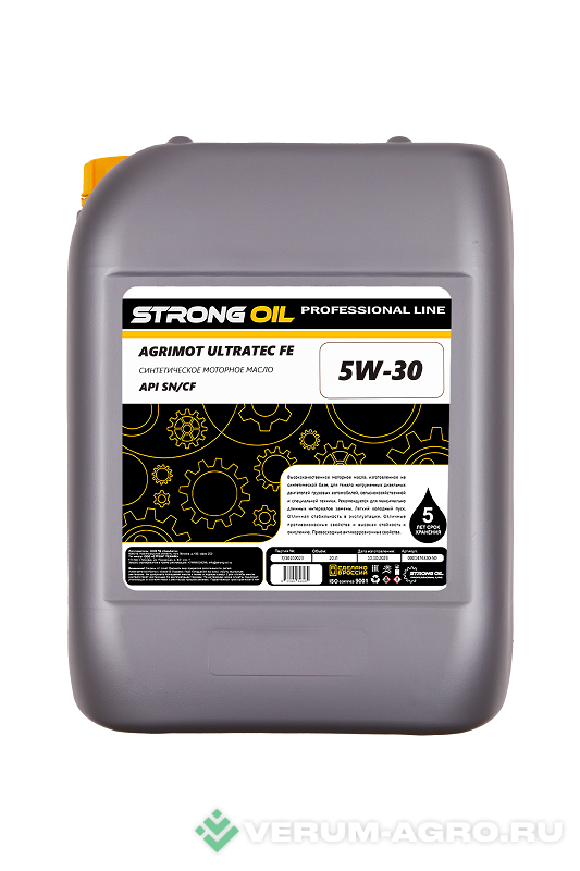 Запчасти - Масло моторное Agrimot Ultratec FE 5W-30