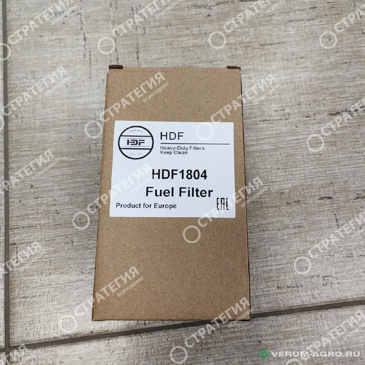 Запчасти - 605013 HDF1804 Фильтр топливный (HDF) MANITOU MLT-735 (Маниту)