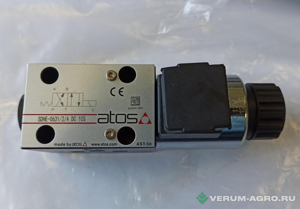 Запчасти - Гидравлический клапан SDHE-0631/2/A-X12DC Atos 