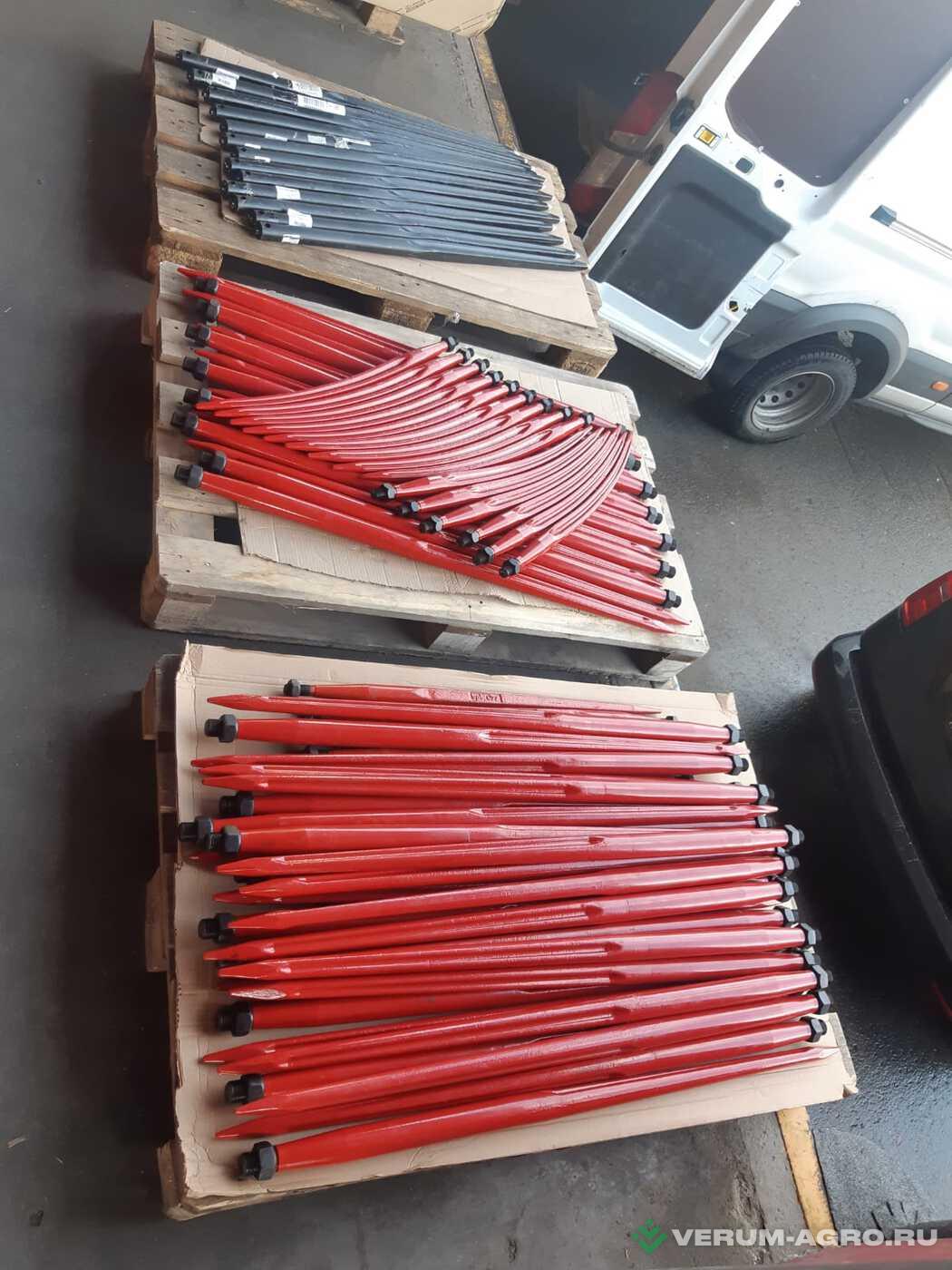 Запчасти - Зуб универсальный прямой Hydramet, Dieci, L-1200, Ø 42, M28 x 1,5 (Gopart, 519312028)