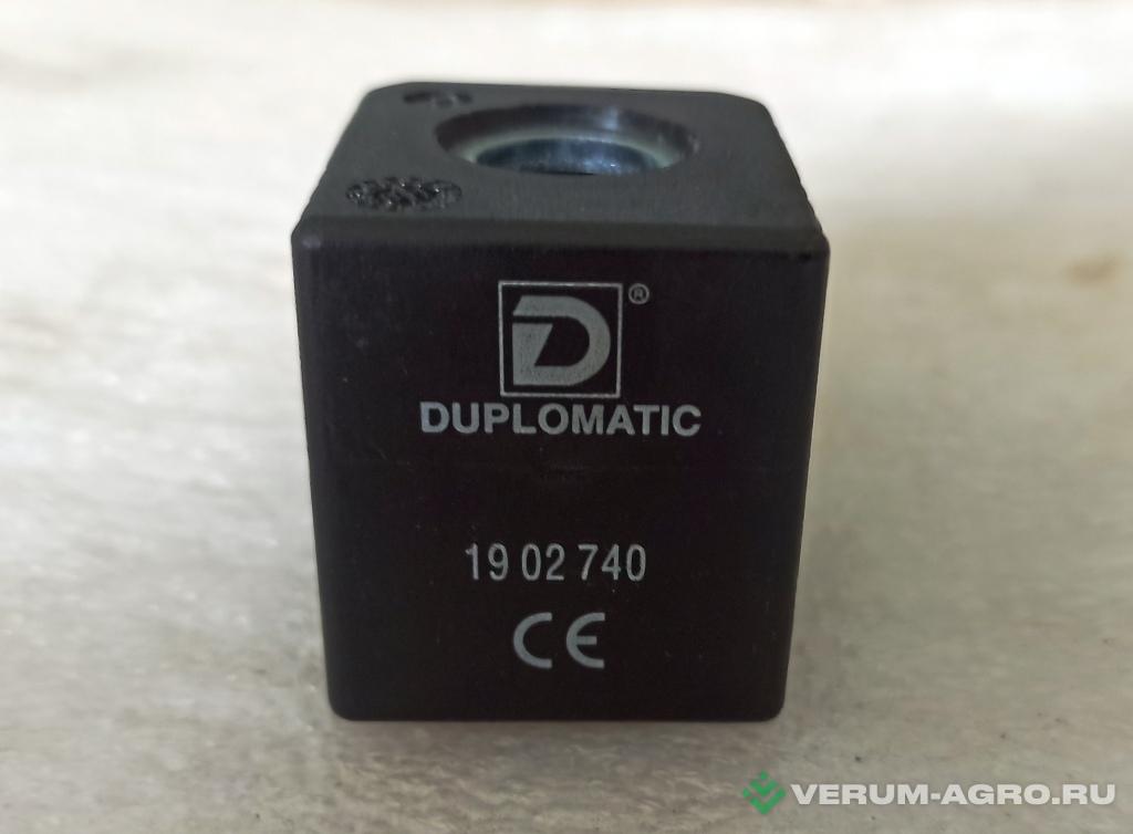 Запчасти - 1902740 DUPLOMATIC Катушка 12VDC (соленоид)