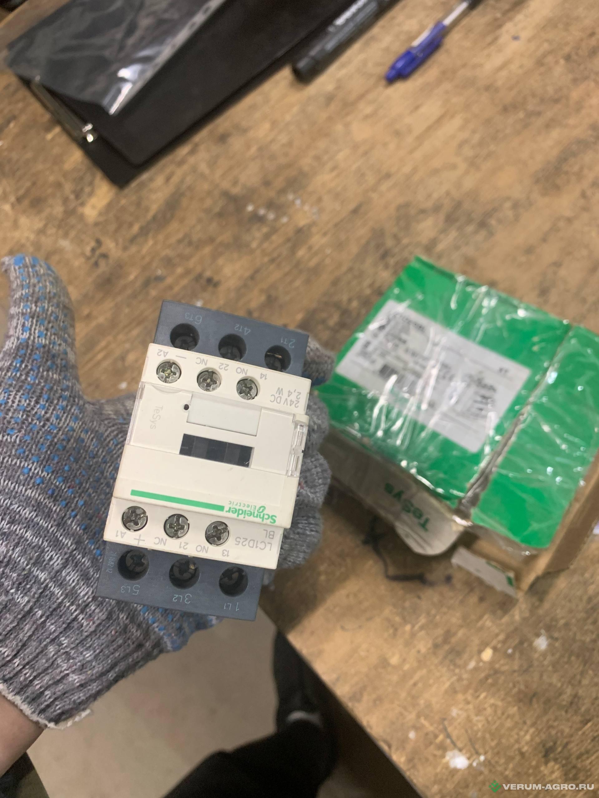 Запчасти - Блок управления двигателем 25А/230VAC OPTIMA LC1D25BL