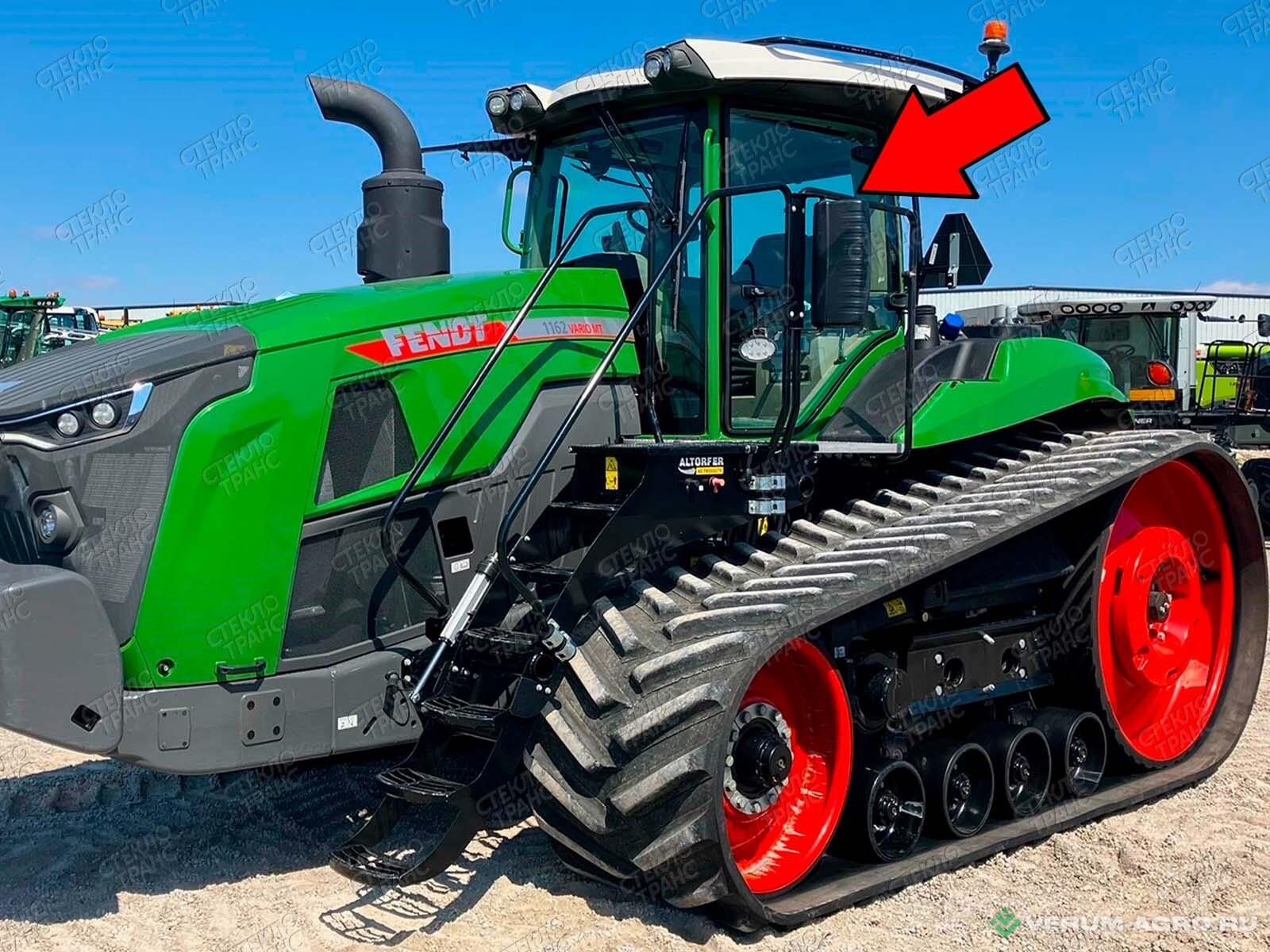 Запчасти - Стекло дверное левое для FENDT VARIO 500625D1