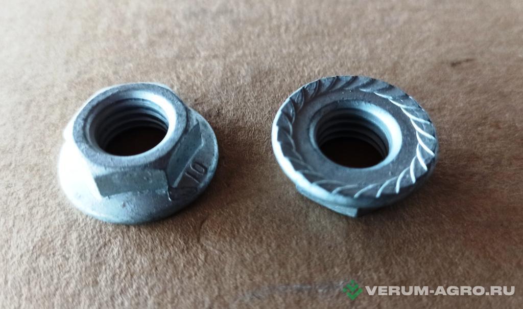 Запчасти - 9080560 Krone  Гайка с фланцем М12 Tensilok